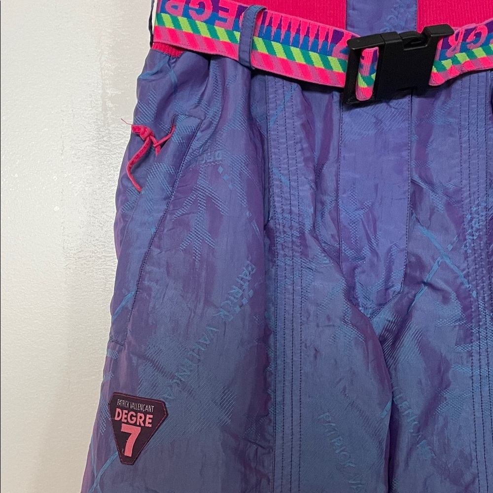 Blue and Red Snow Pants